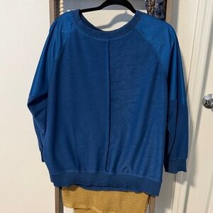 Blue Long Sleeve Shirt
